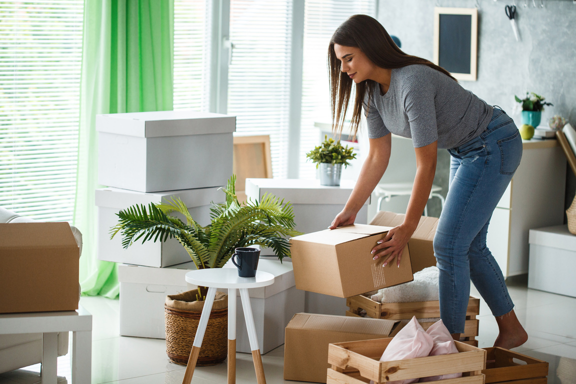 Packing and moving and packing services for moving in or moving out